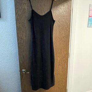 Elegant Black Sleeveless Dress